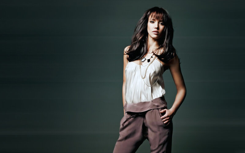 Woman in White Top — Confident, Photograph, Necklace, Pants
