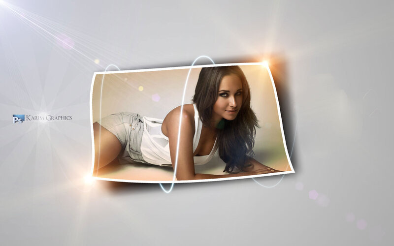 Woman in White Top — Dramatic, Photograph, Shorts, Light Effects