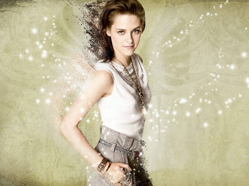 Woman in White Top — Dramatic, Photograph, Sparkles