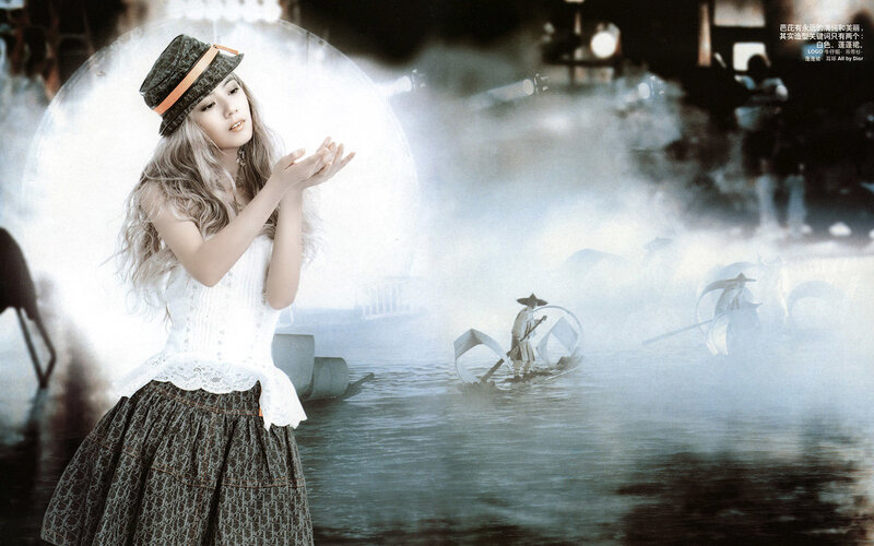 Woman in White Top — Dreamy