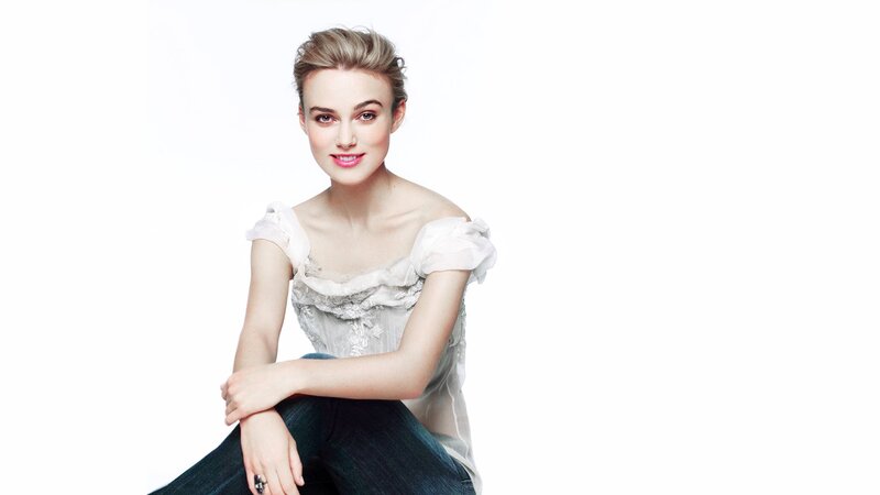 Woman in White Top — Neutral, Photograph, White Top, Jeans, Ring
