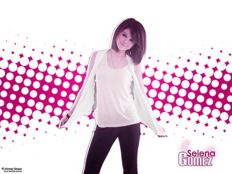 Woman in White Top — Pink