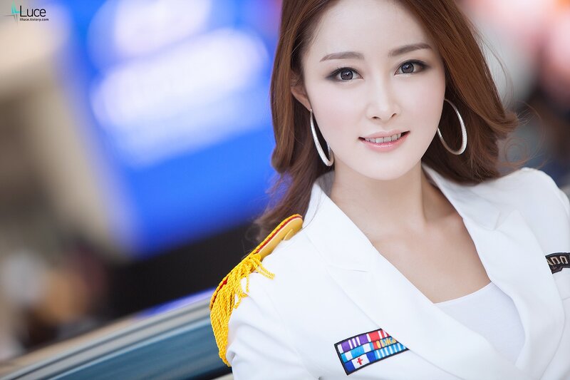 woman in white uniform