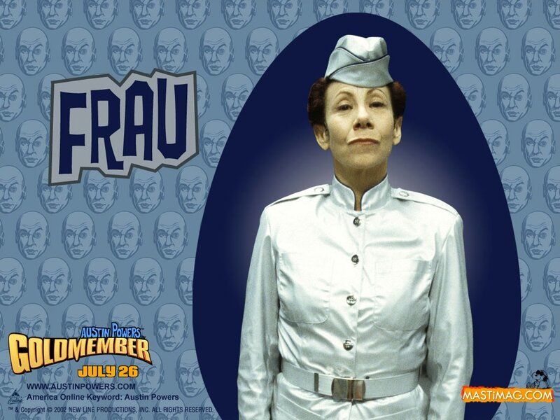 Woman in White Uniform — Blue