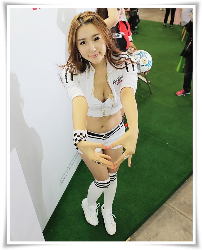 Woman in White Uniform — Playful