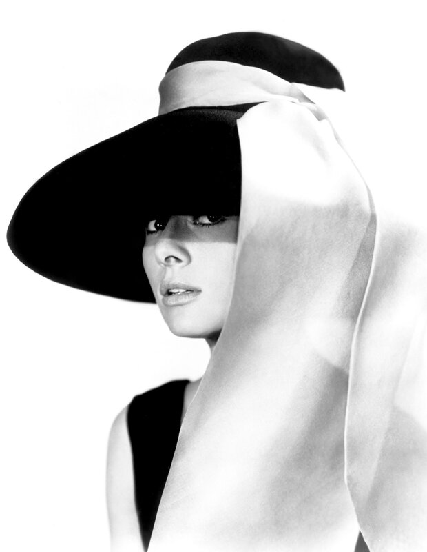 woman in wide-brimmed hat