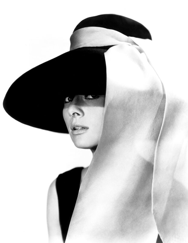 woman in wide-brimmed hat
