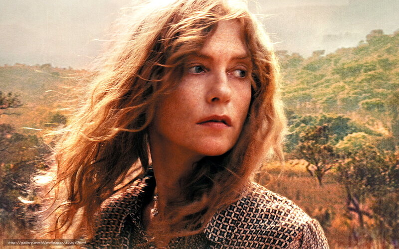 woman in wind-swept hair