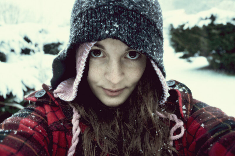 woman in winter clothes