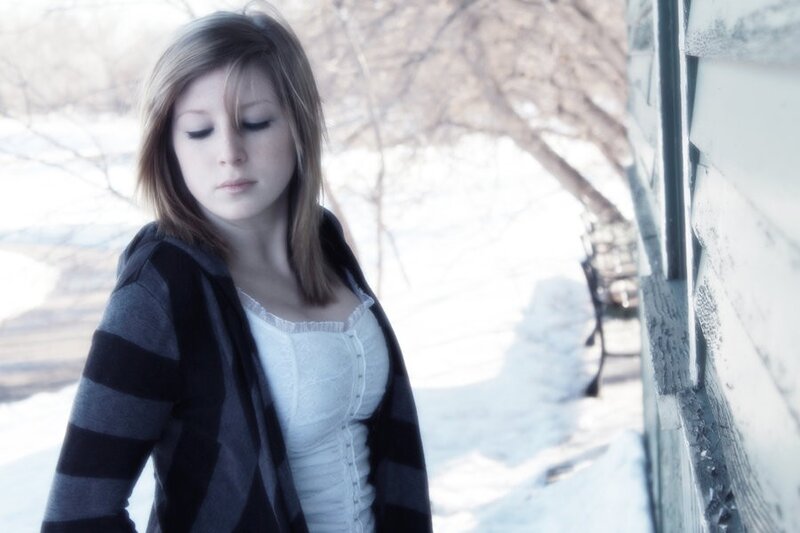 woman in winter clothing