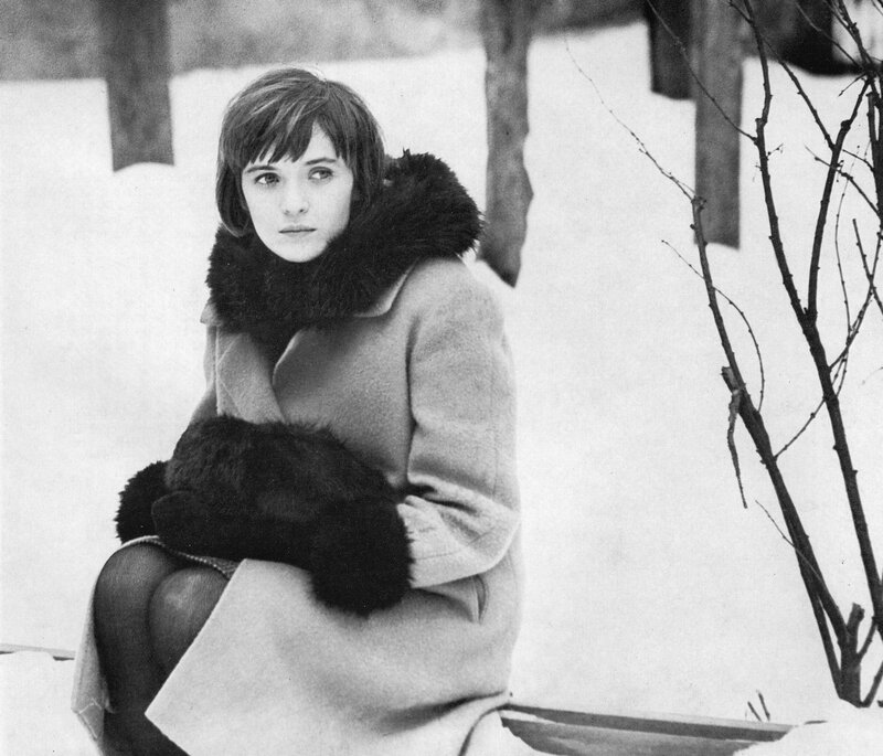 woman in winter coat