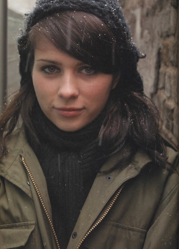 woman in winter coat