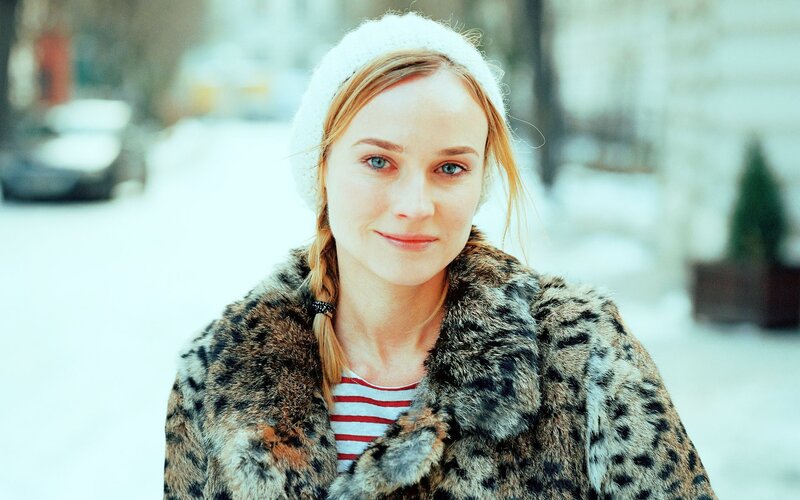 woman in winter coat