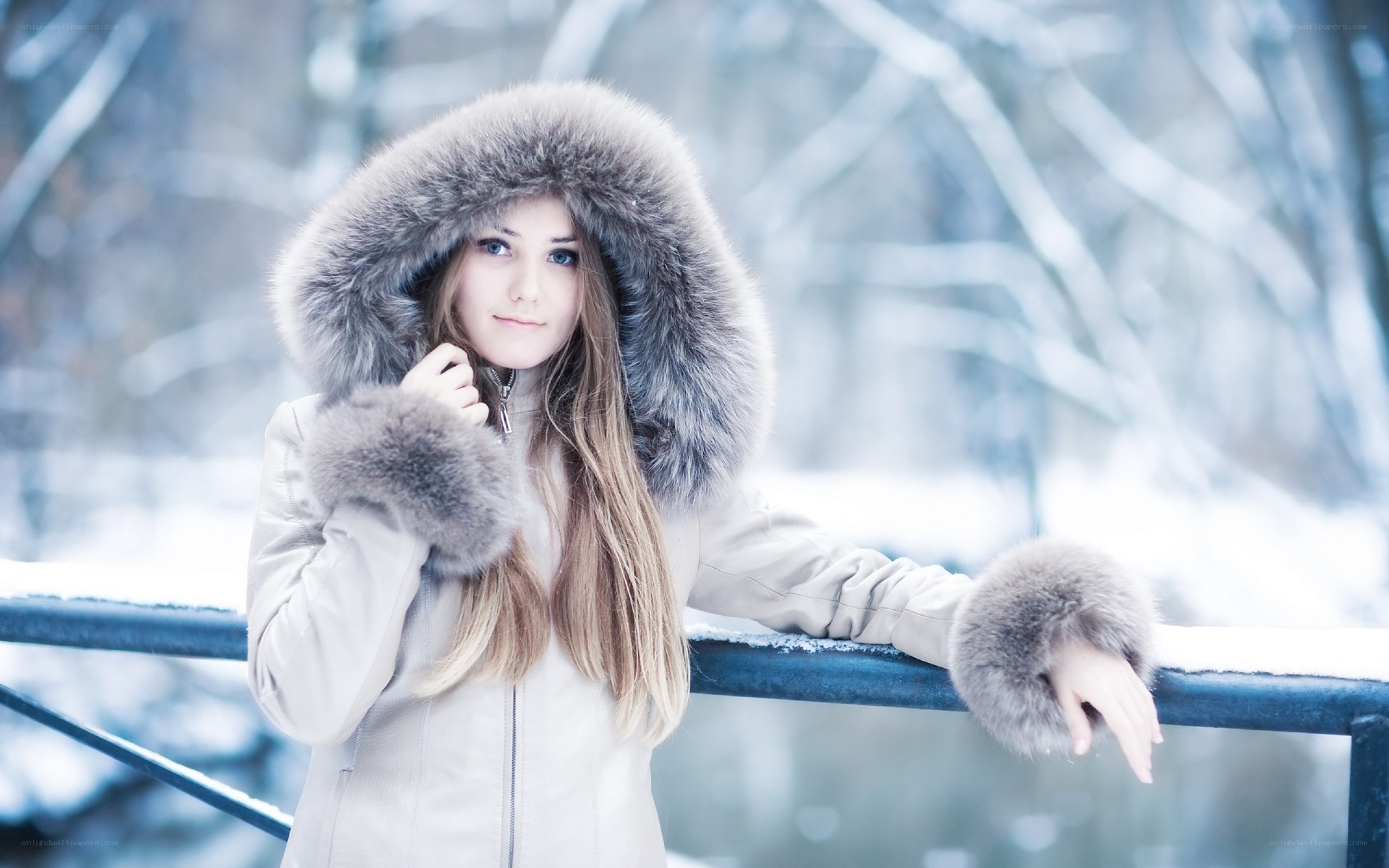 woman in winter coat