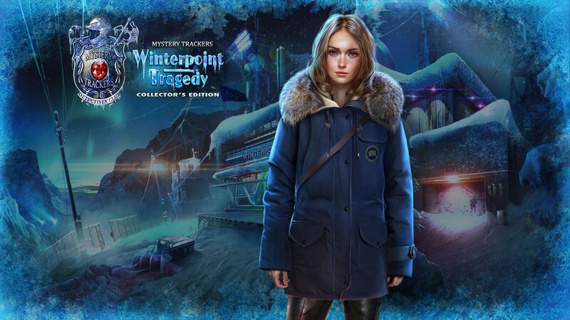 Woman in Winter Coat — Blue, Dramatic, Mysterious