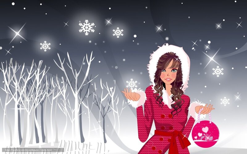woman in winter coat