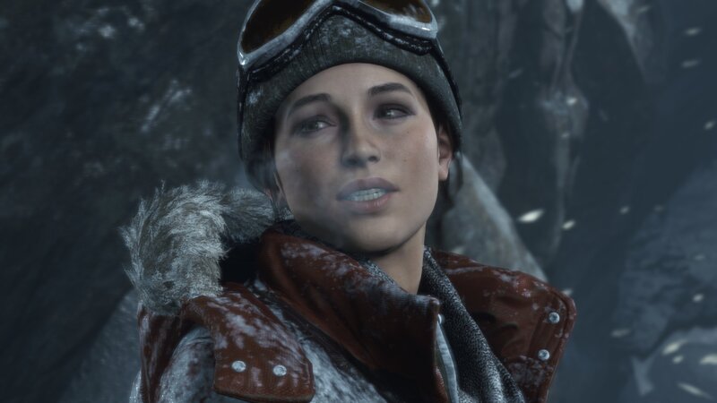 Woman in Winter Gear — Gray, Cold