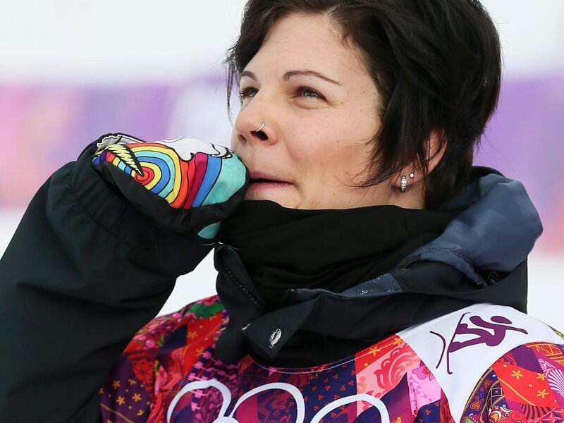 Woman in Winter Jacket — Black