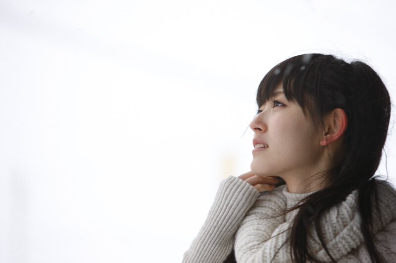 woman in winter sweater