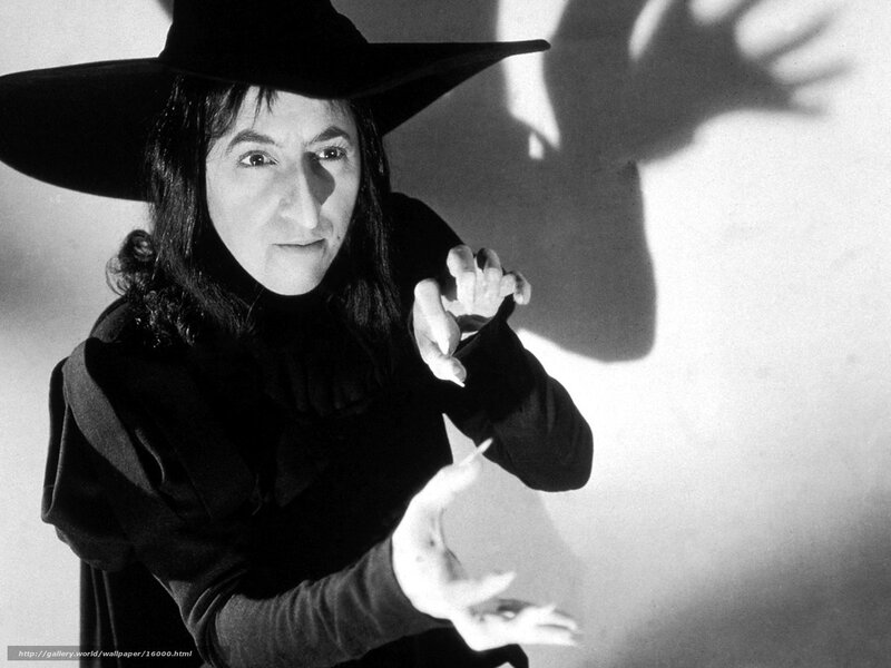 woman in witch costume