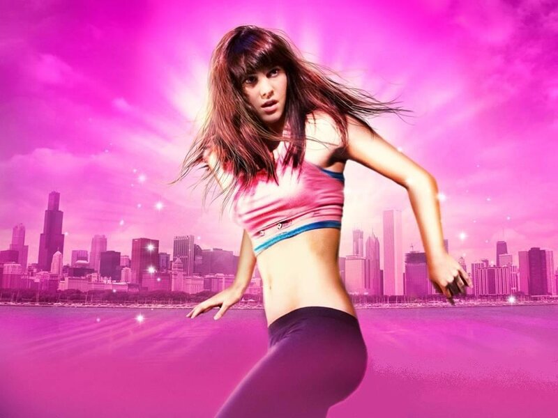 Woman in Workout Clothes — Pink