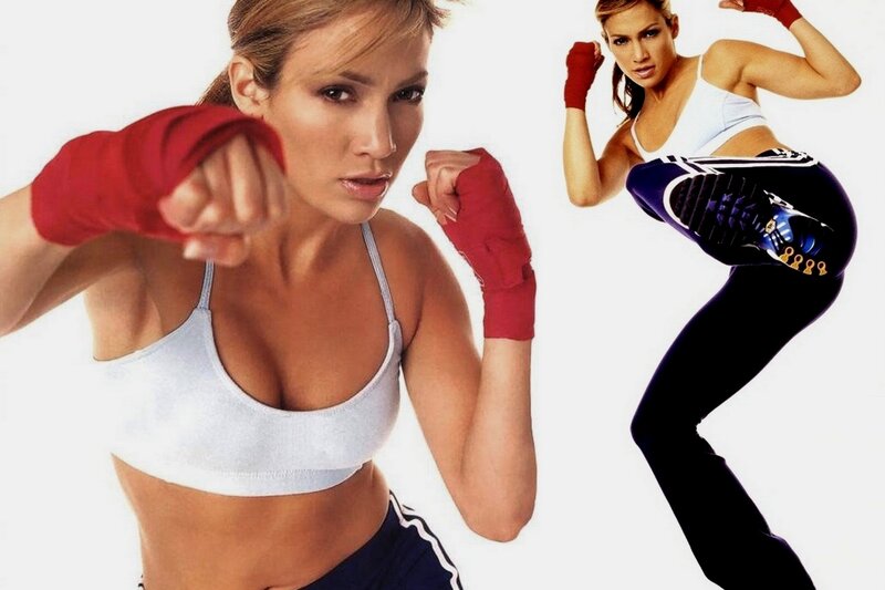 Woman in Workout Gear — White