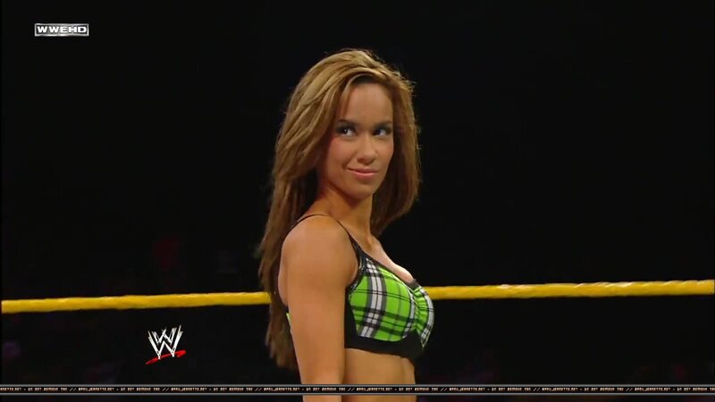 woman in wrestling ring