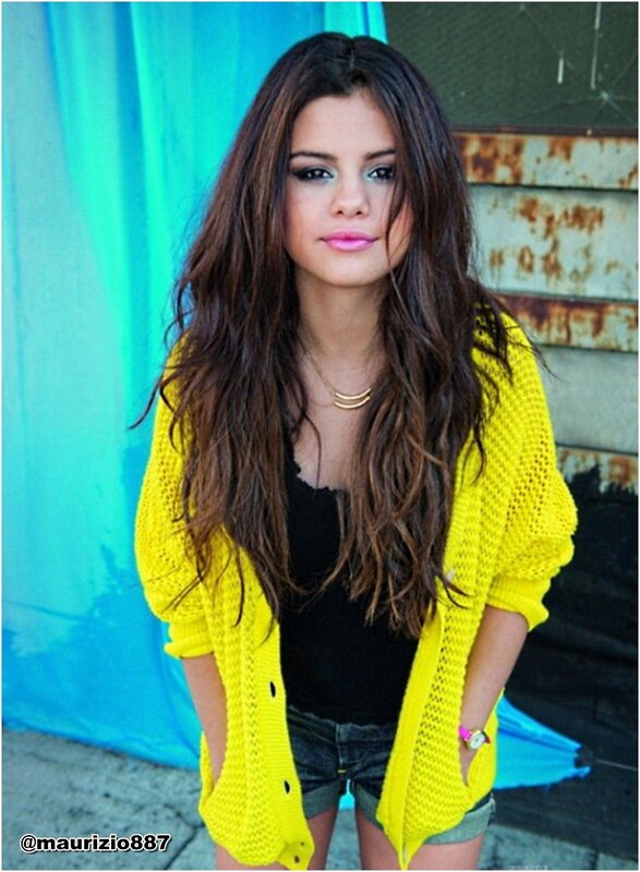 woman in yellow cardigan