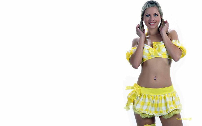woman in yellow checkered outfit
