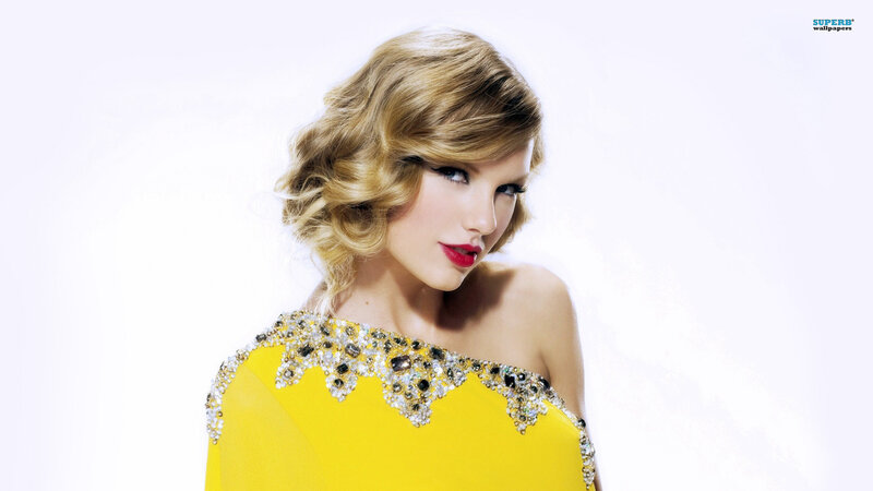 Woman in Yellow Dress — Confident, Photograph, Makeup