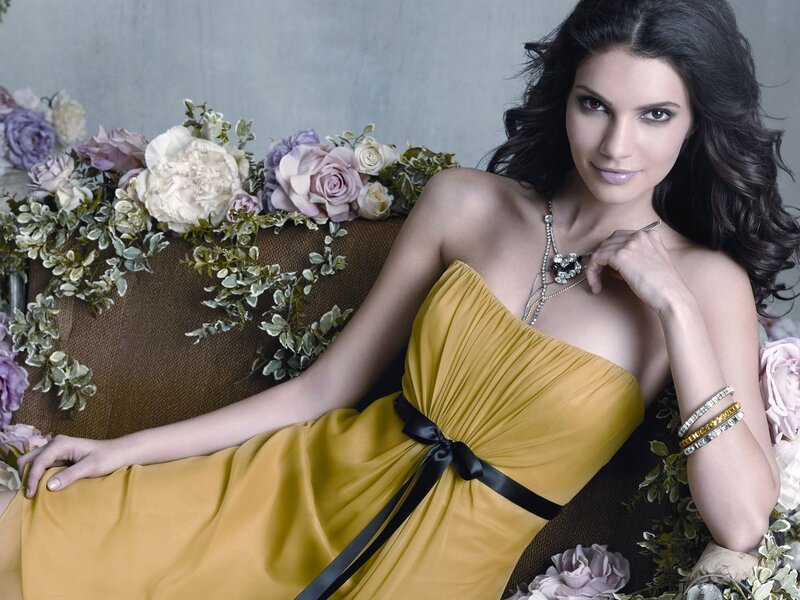 Woman in Yellow Dress — Elegant