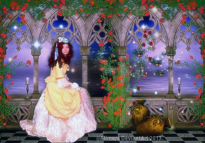 Woman in Yellow Dress — Fantastical, Night