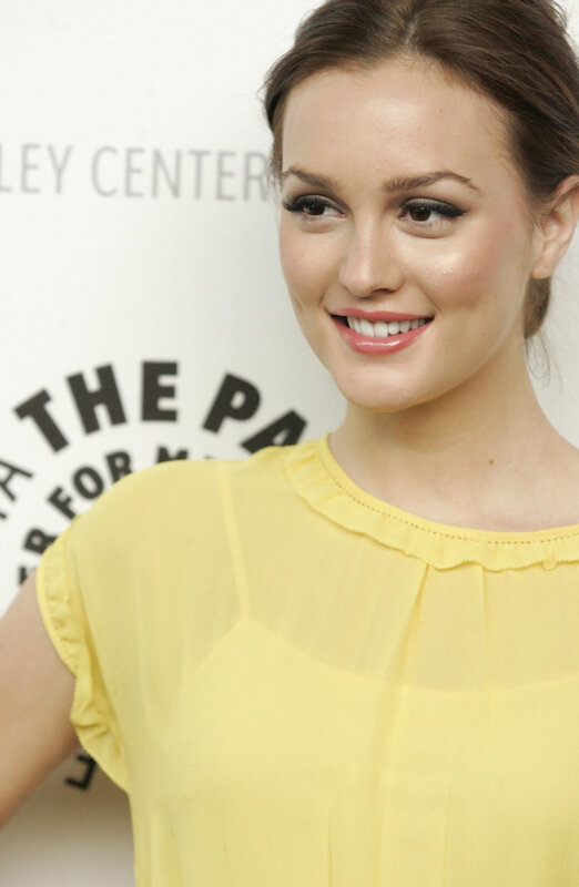 Woman in Yellow Dress — Smiling, Photograph