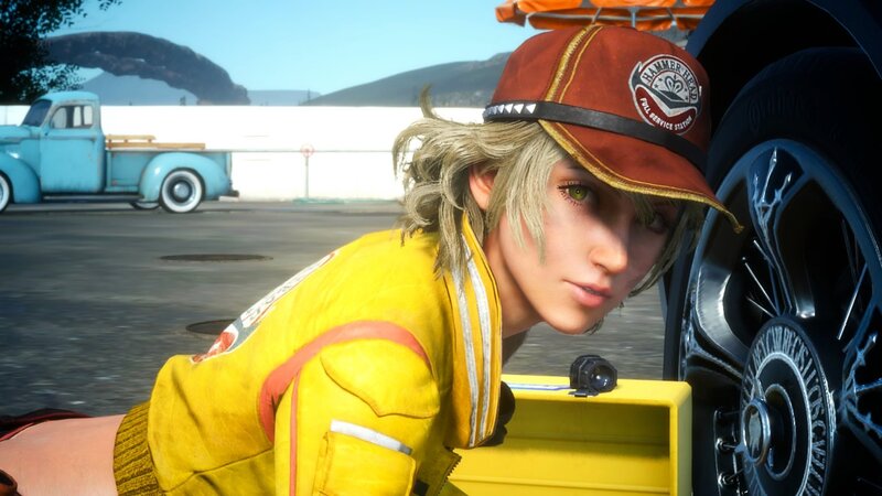 Woman in Yellow Jacket — Calm