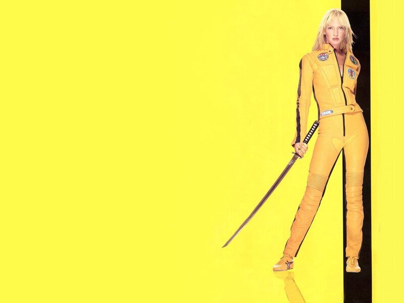 Woman in Yellow Suit — Dramatic