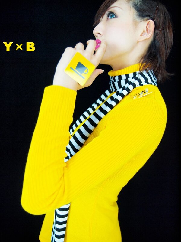 woman in yellow sweater