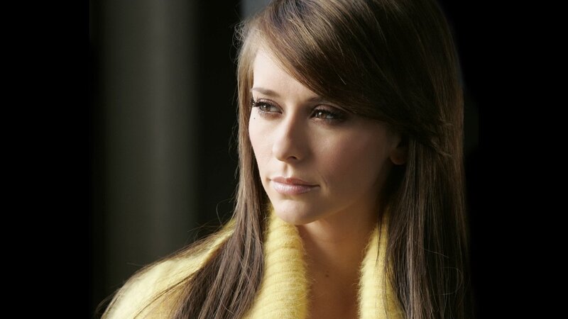 woman in yellow sweater
