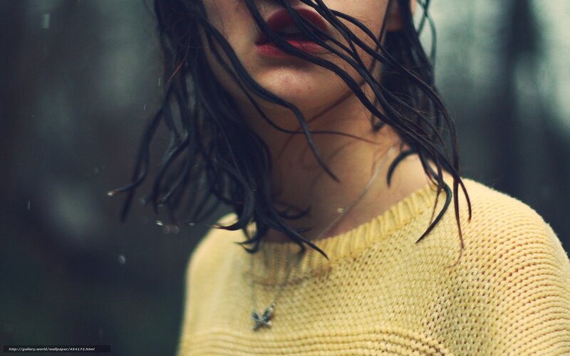 woman in yellow sweater