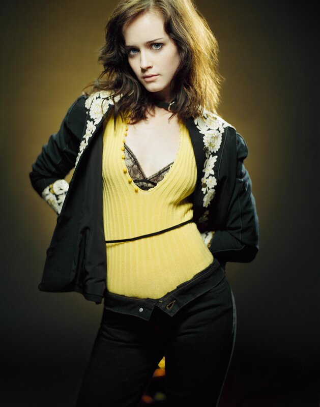 woman in yellow sweater
