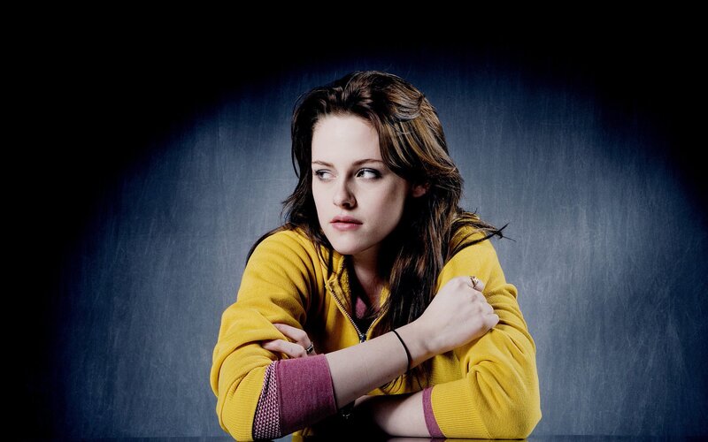Woman in Yellow Sweater — Dramatic, Photograph, Arm