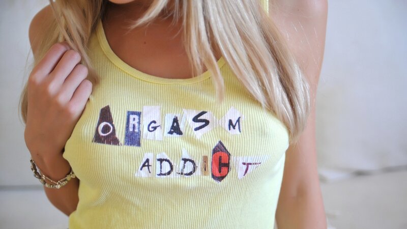 woman in yellow tank top