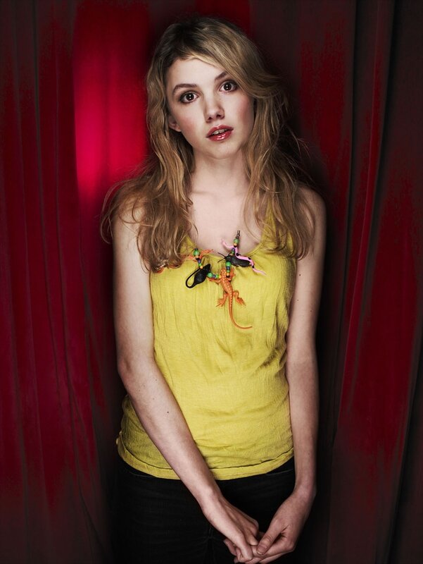 woman in yellow top