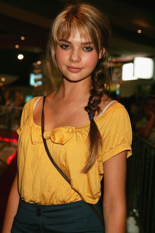 woman in yellow top