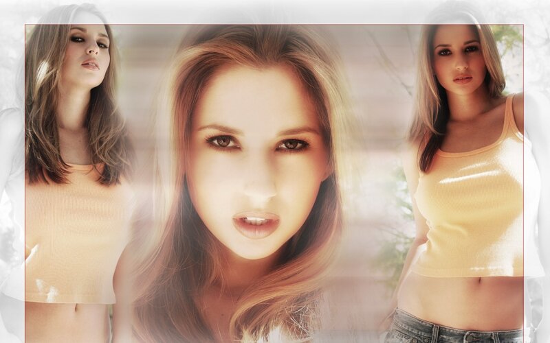 woman in yellow top collage