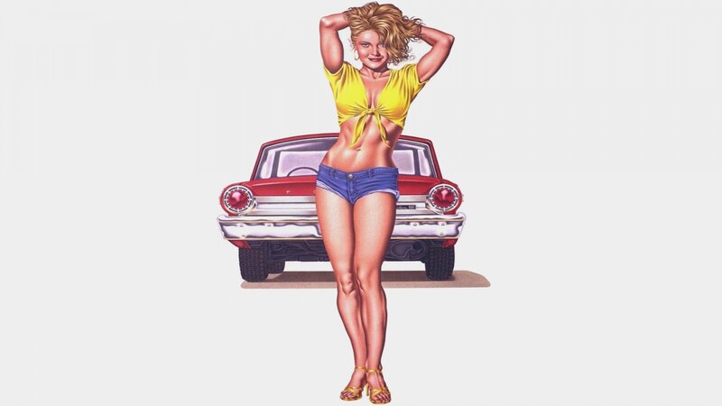 Woman in Yellow Top — Confident, Illustration