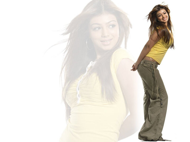 Woman in Yellow Top — White