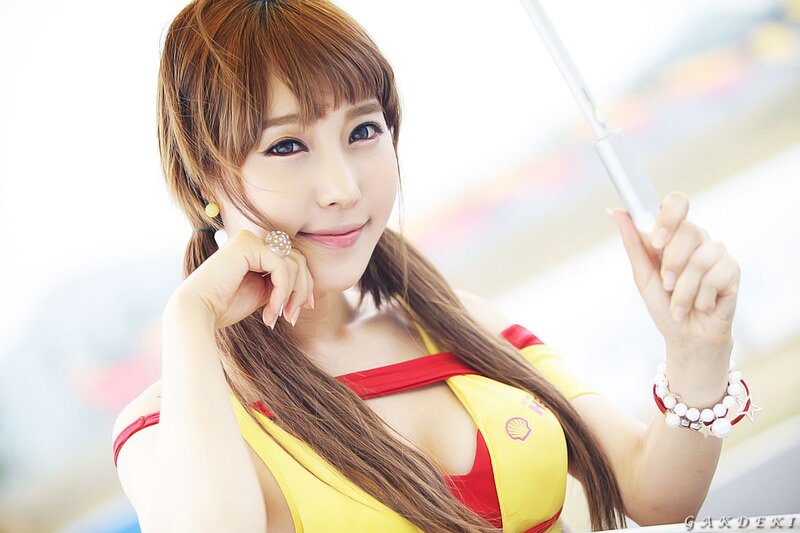 Woman in Yellow Uniform — Bright