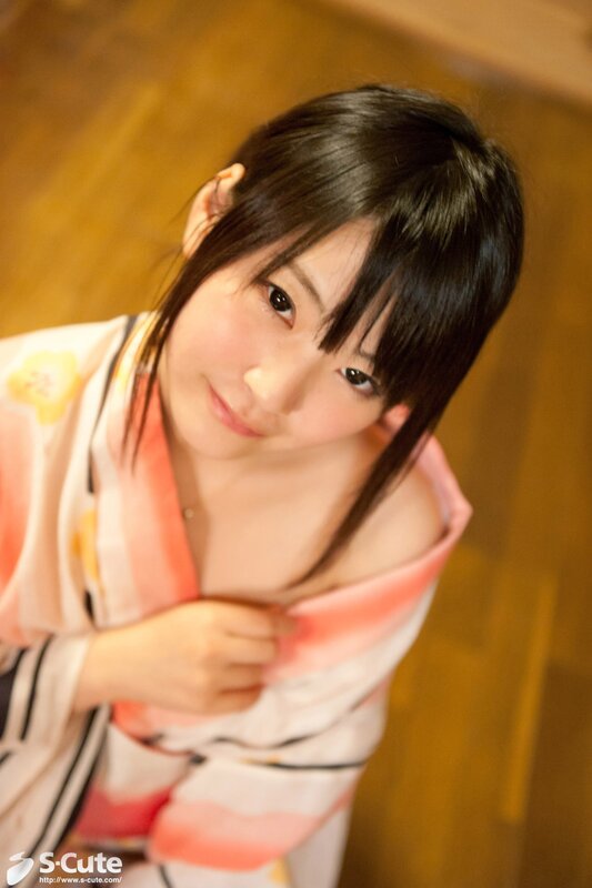 woman in yukata smiling