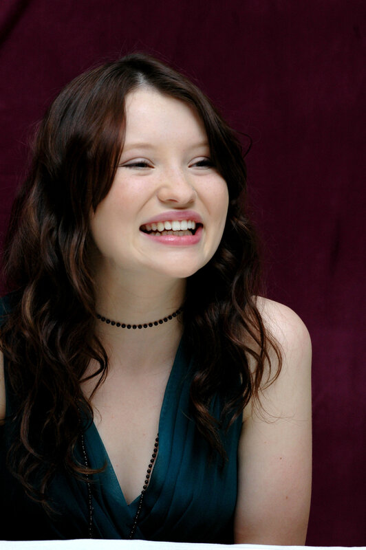 woman laughing at event