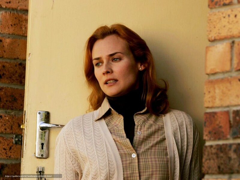 woman leaning against door